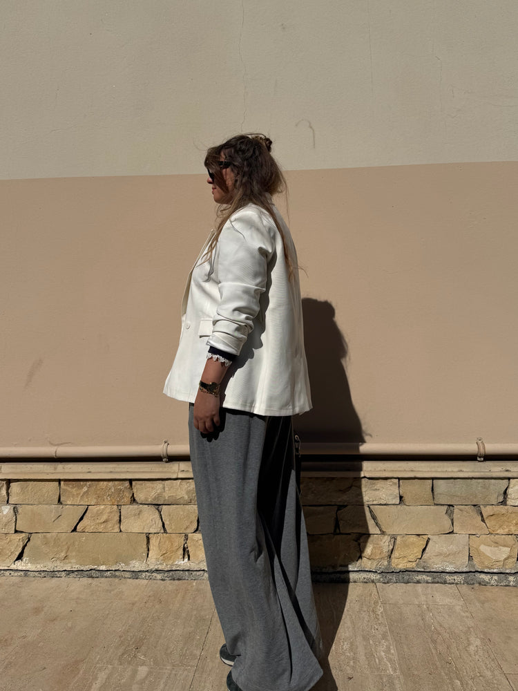 Çanta Detaylı Blazer Ceket