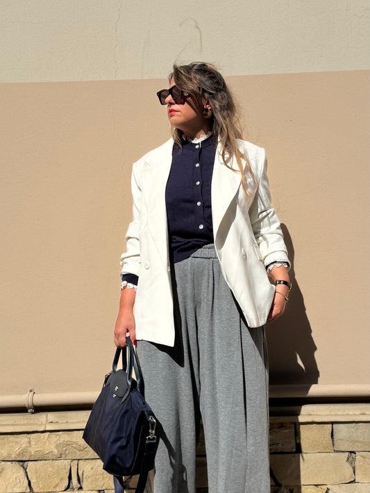 Çanta Detaylı Blazer Ceket