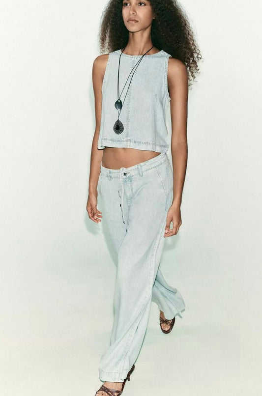 ZR Denim Bluz/Pantolon Takım