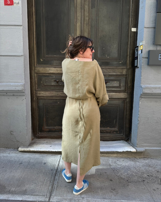 Tensel Kimono Elbise