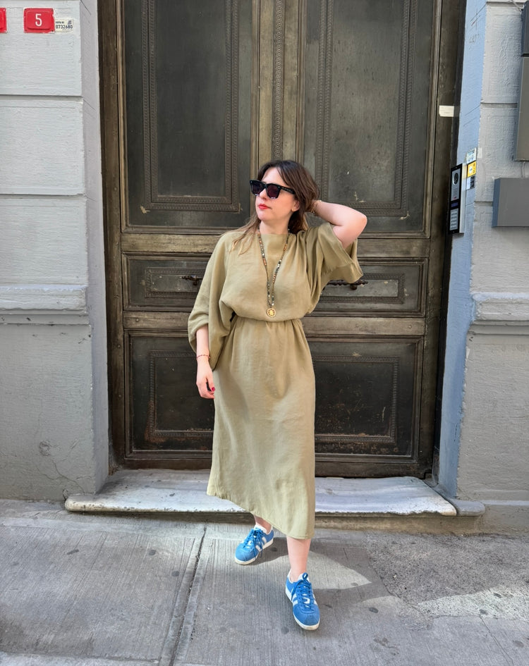 Tensel Kimono Elbise