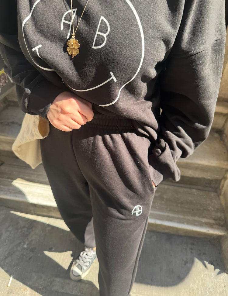Anine Bing Siyah Jogger Pantolon