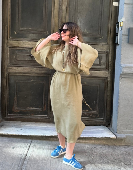 Tensel Kimono Elbise