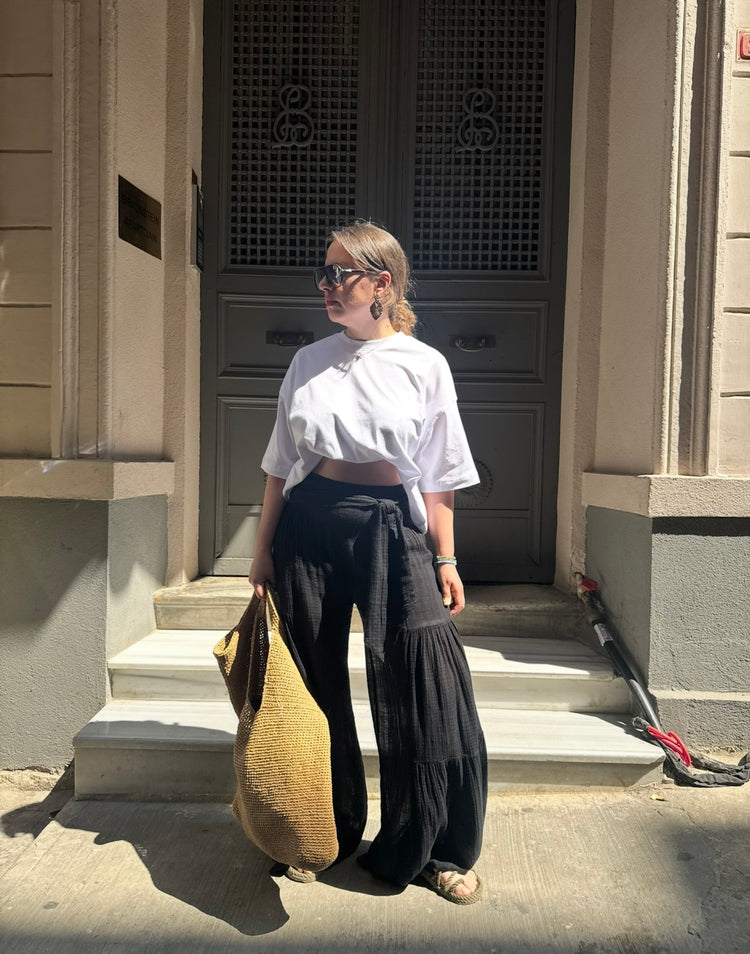 Free People Geniş Paça Pantolon