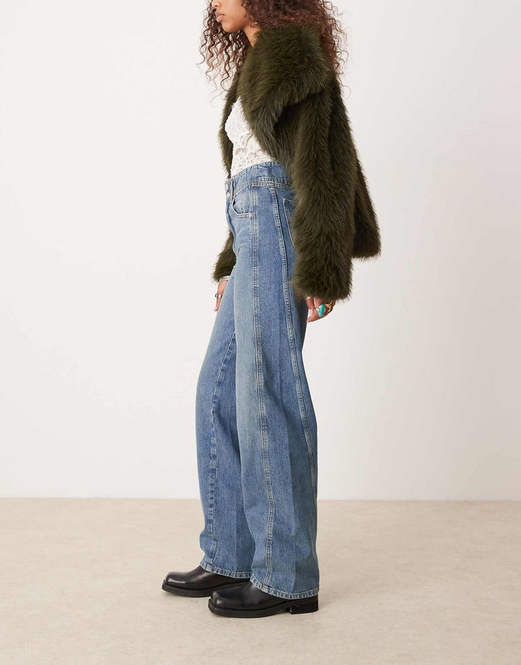 Free People Straight Leg Jean