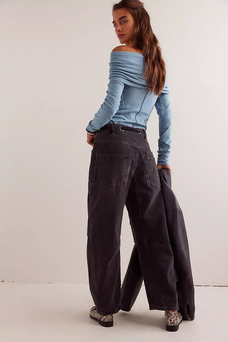 Free People Bağcık Detaylı Jean