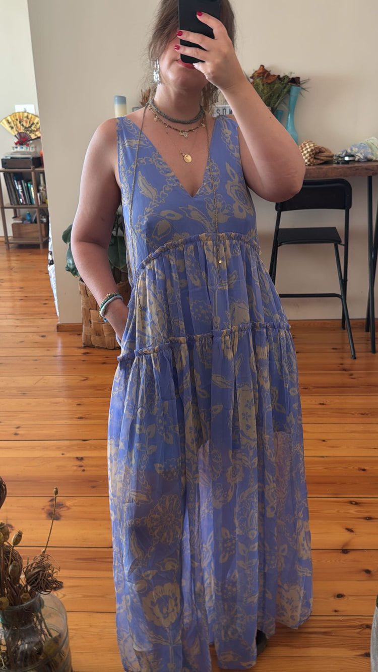 Free People Askılı Elbise