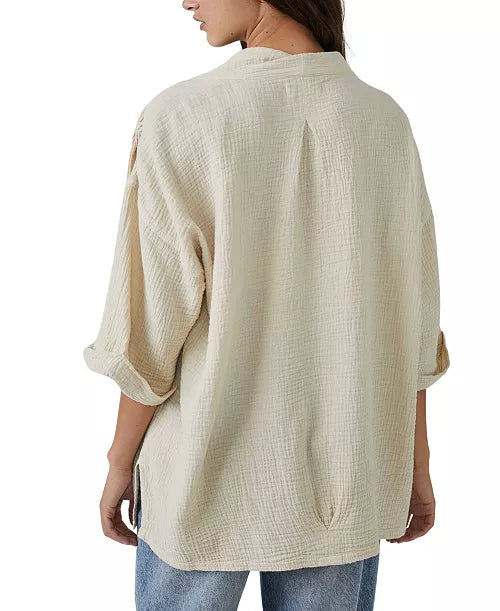 Free People Kruvaze Düğmeli Kimono