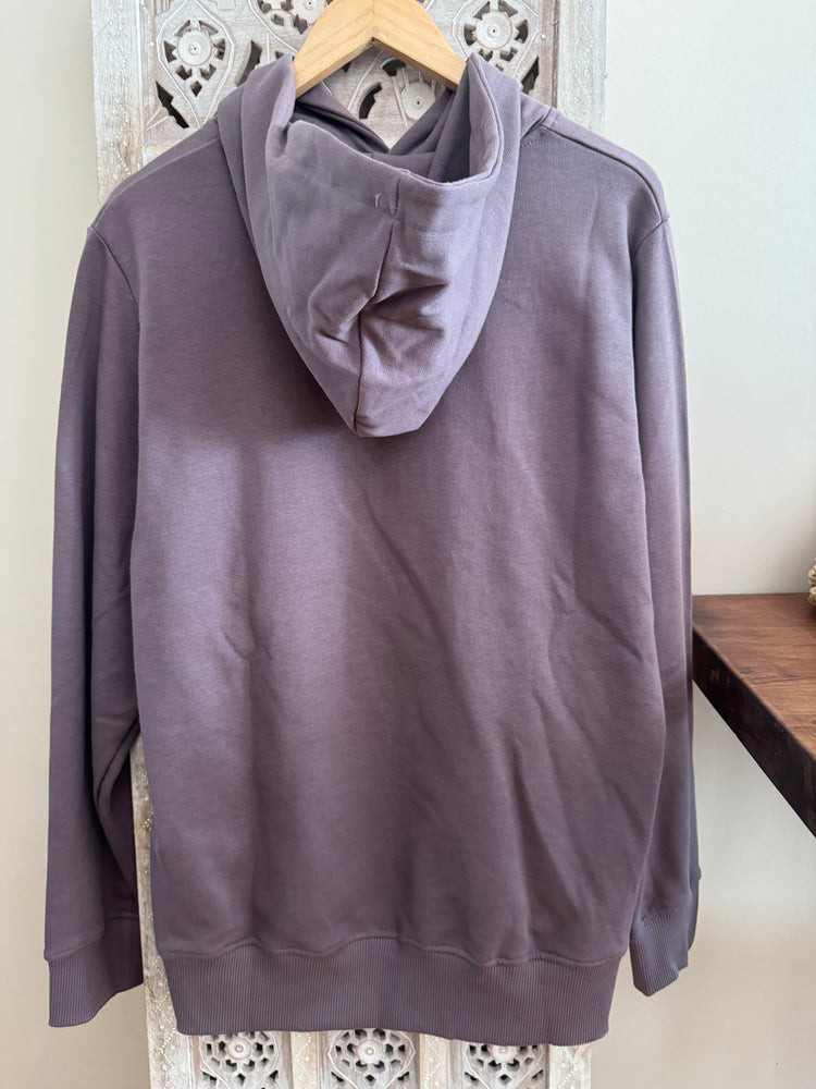 Mor Şardonlu Sweatshirt