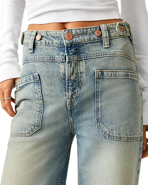Free People Yıkamalı Jean