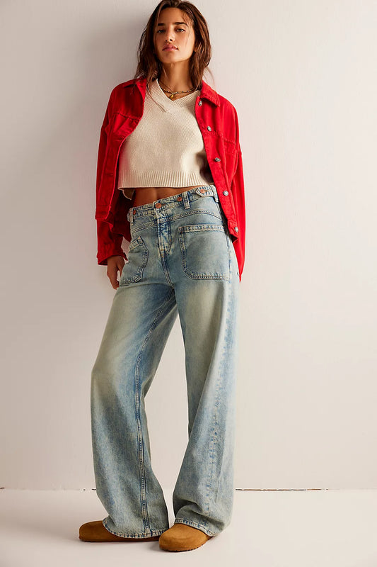 Free People Yıkamalı Jean