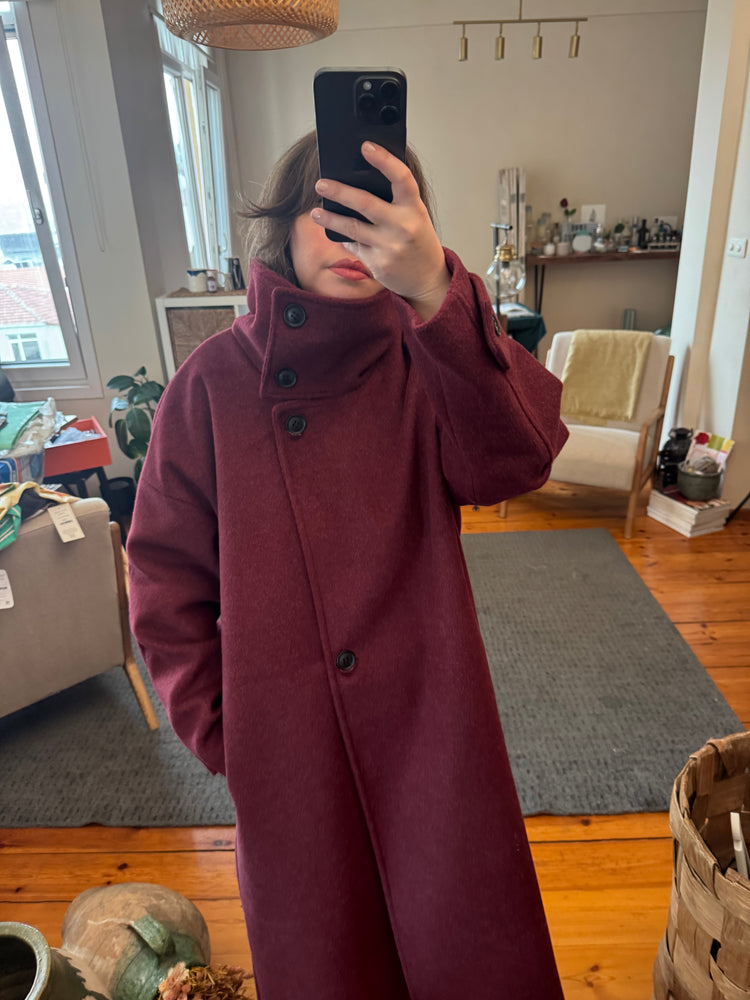 Huni Yaka Kaşe Kaban