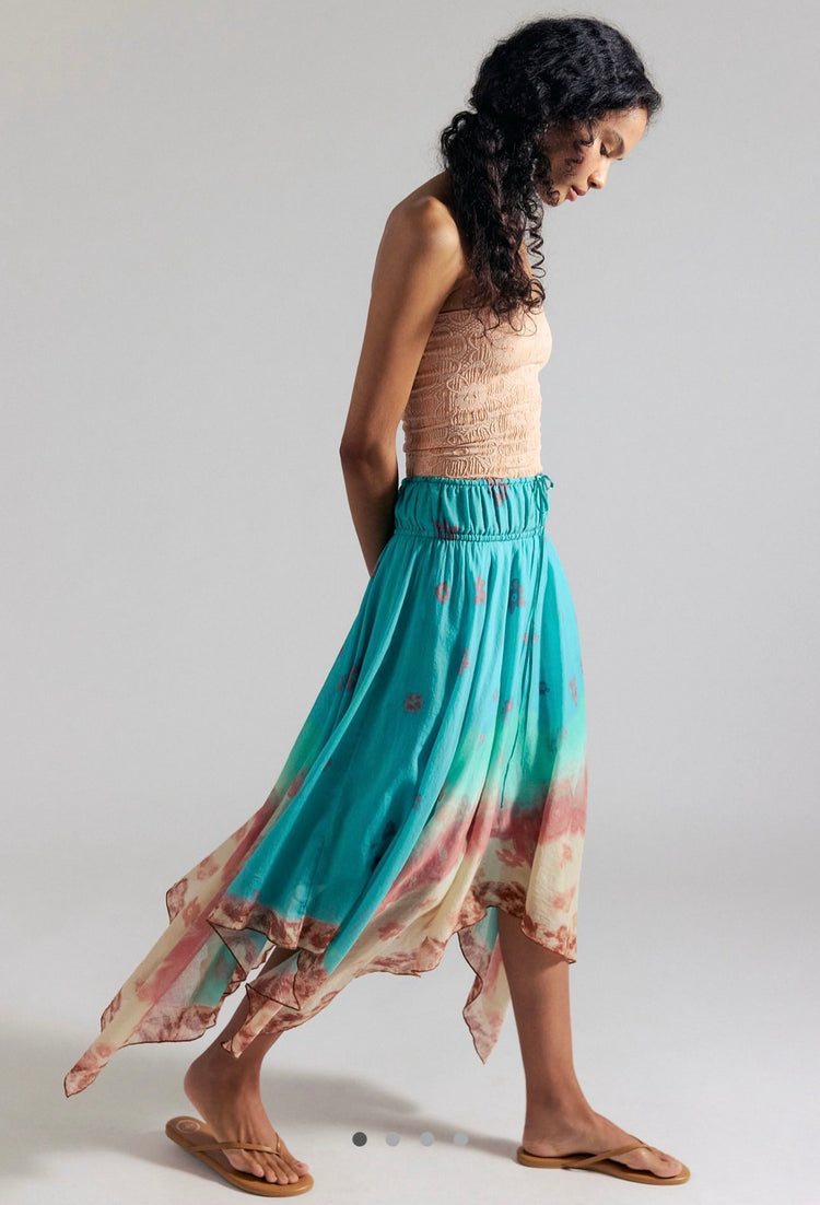 Free People Asimetrik Desenli Etek