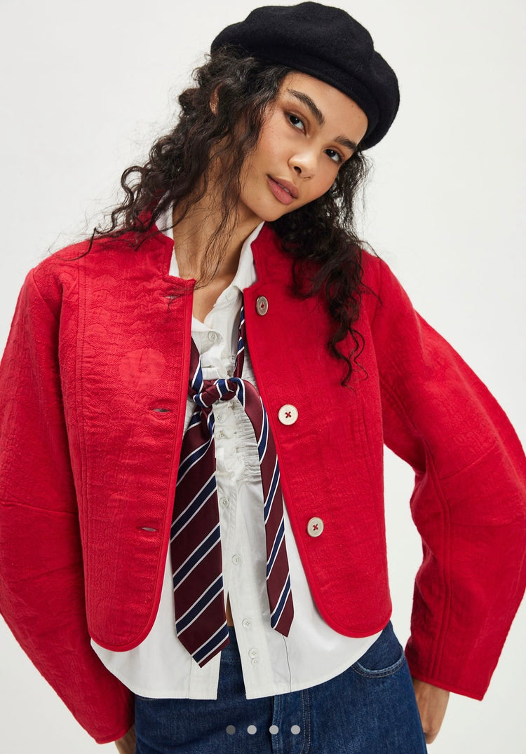 Free People Dokulu Ceket