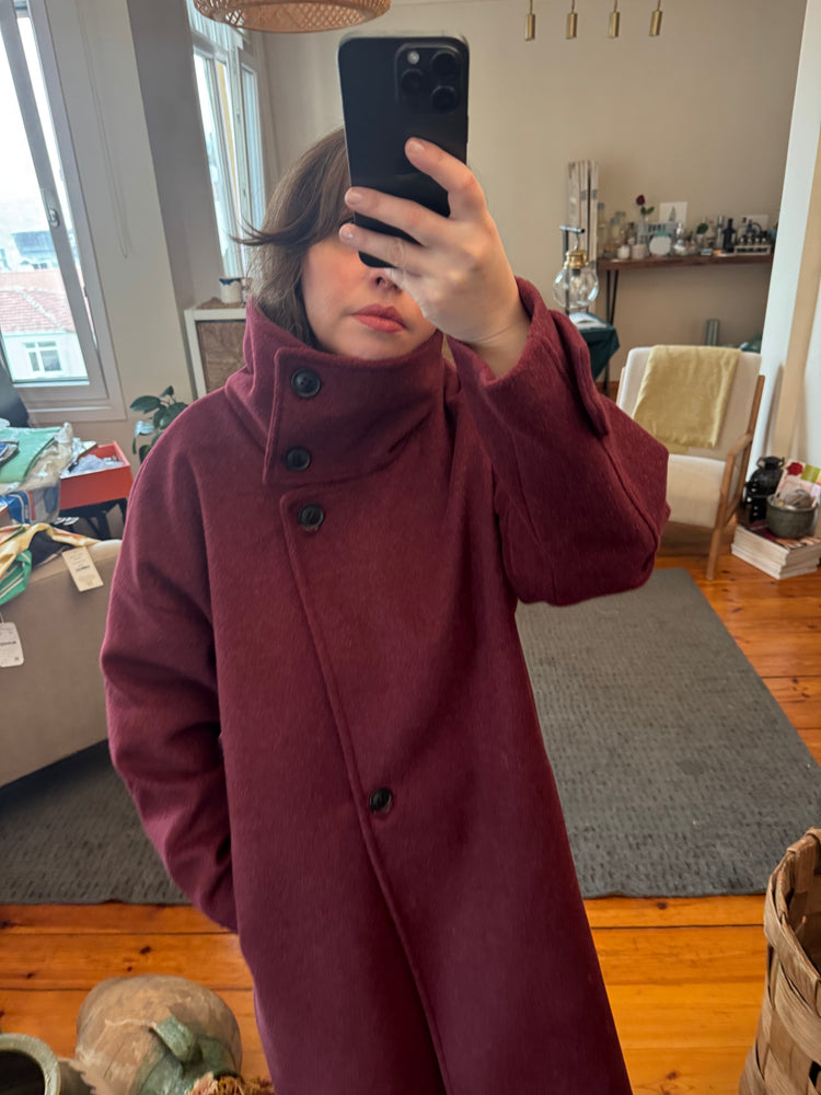 Huni Yaka Kaşe Kaban