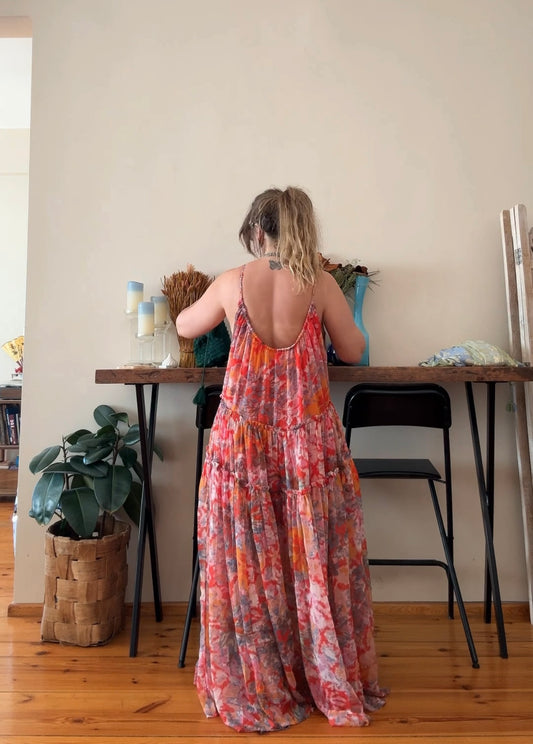 Free People Askılı Elbise