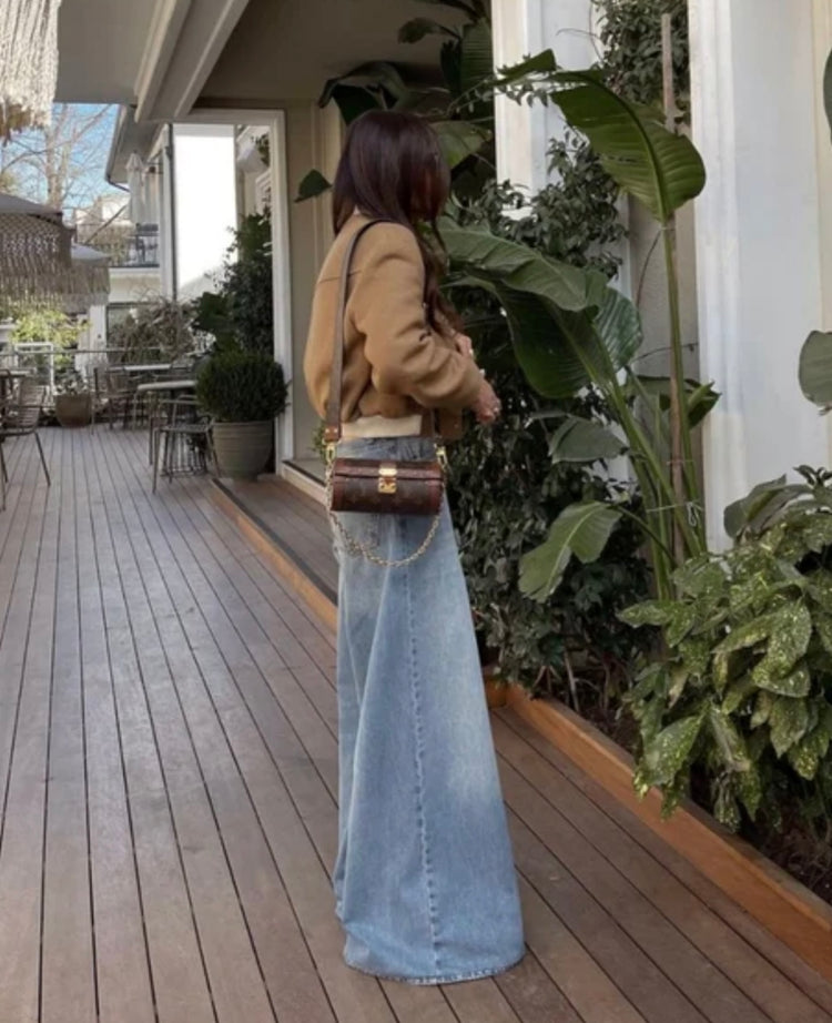 Zara Geniş Paça Jean