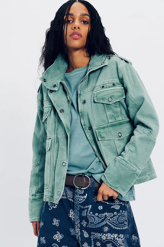 Free People Yıkamalı Ceket