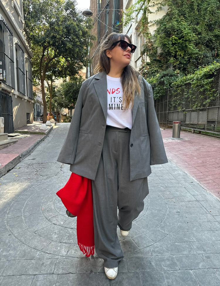 Oversize Blazer Ceket