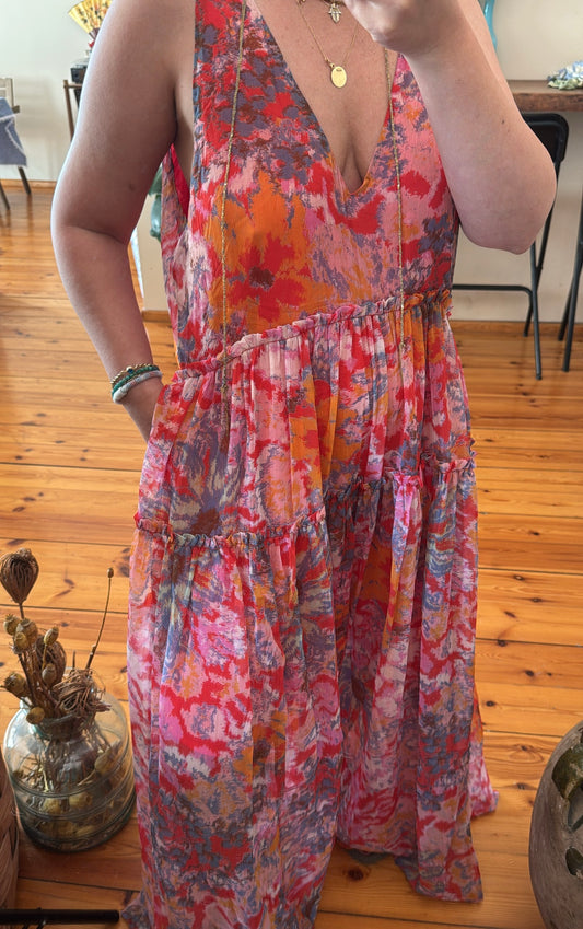 Free People Askılı Elbise