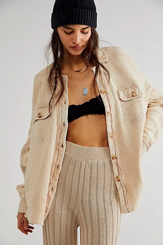 Free People Oversize Gömlek Sweat