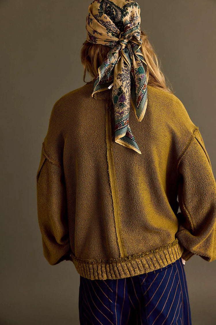 Free People Haki Triko Ceket