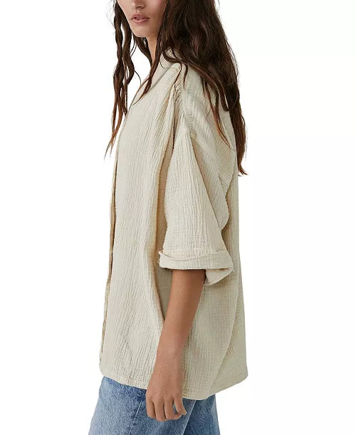 Free People Kruvaze Düğmeli Kimono