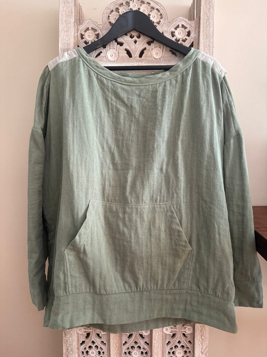 İthal Keten Tasarım Sweatshirt