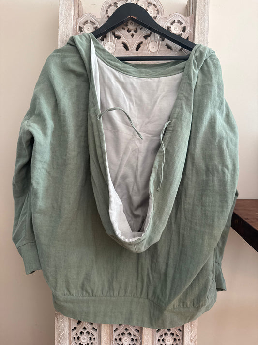 İthal Keten Tasarım Sweatshirt