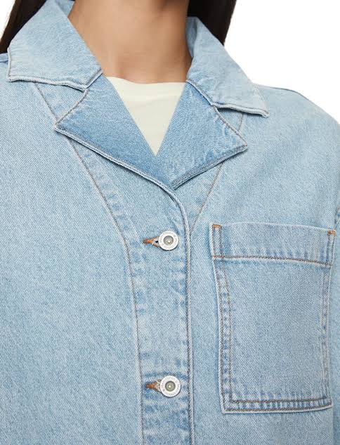Denim Gömlek Ceket