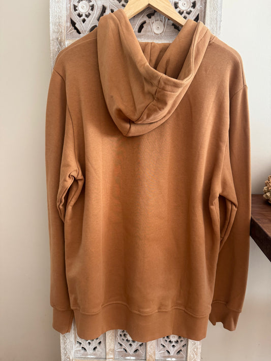 Hardal Yıkamalı Şardonlu Sweatshirt