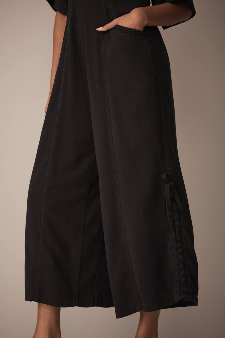 İthal Örme Siyah Tulum