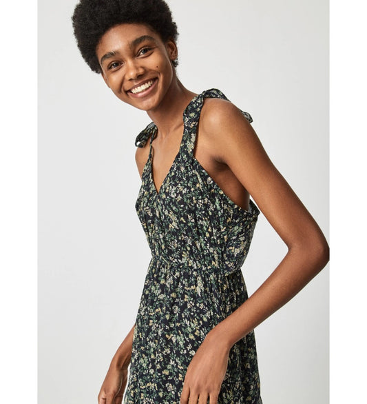 İthal Sırt Dekolteli Elbise