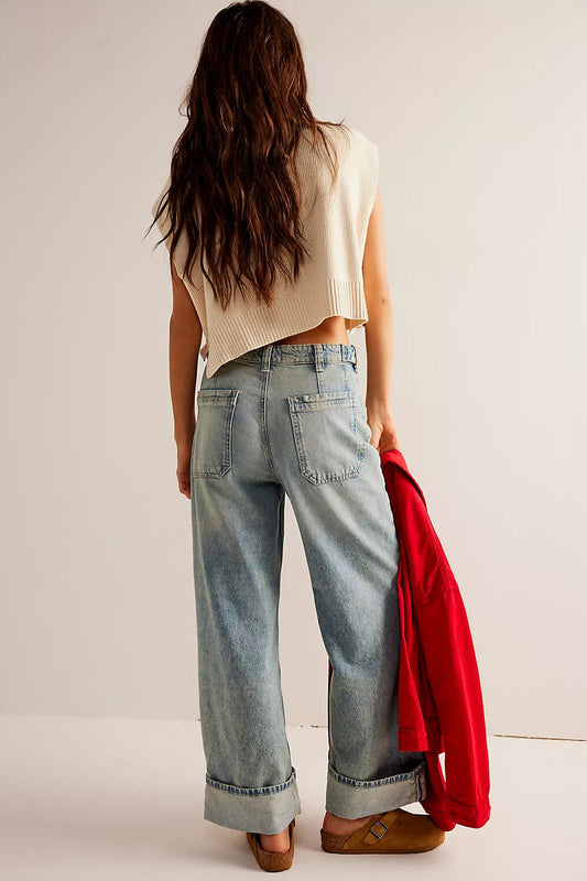 Free People Yıkamalı Jean