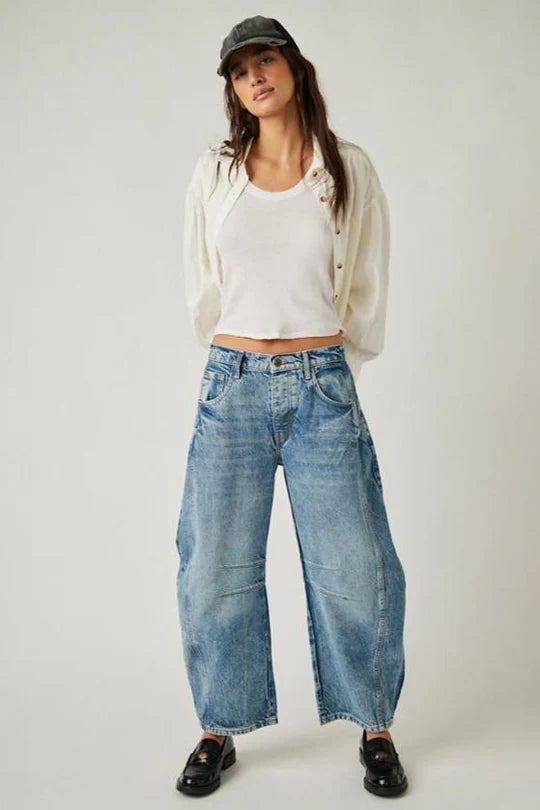 Free People Orijinal Barrel Jean