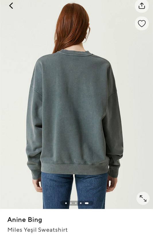 Anine Bing Baskılı Sweatshirt