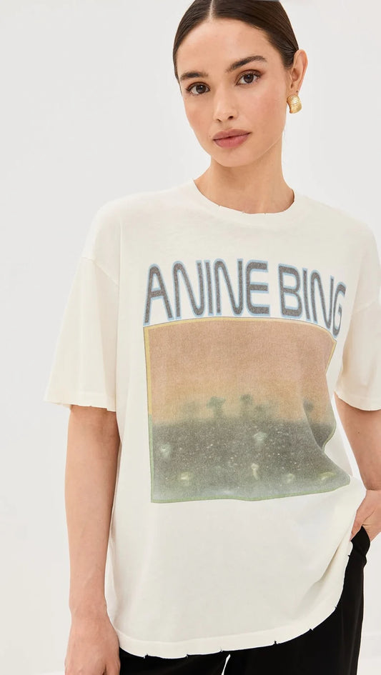 Anine Bing Baskılı T-shirt