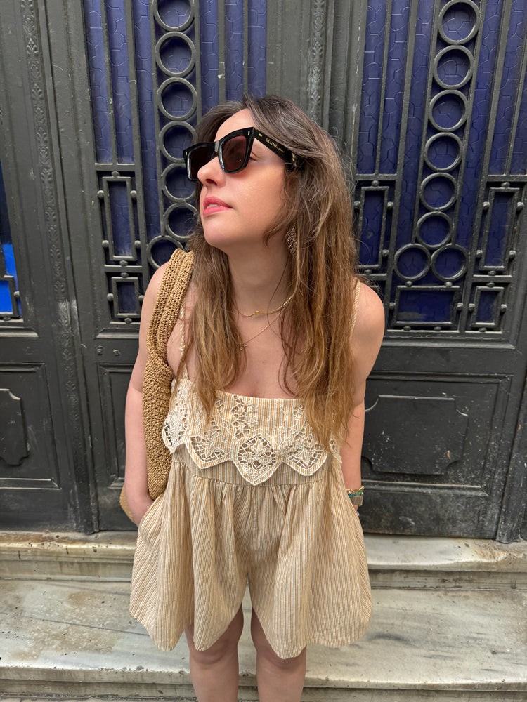 Free People Güpür Detaylı Tulum
